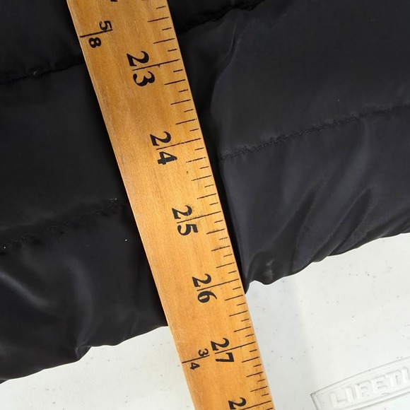 Spyder Prymo Puffer Down Jacket Womens Large Black Pink Coat Winter Ski Snow - Picture 12 of 16